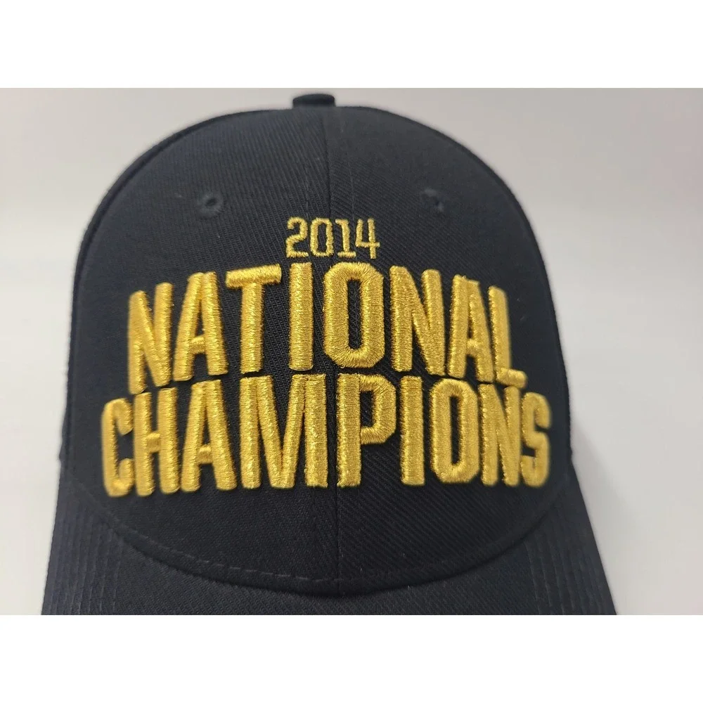 Ohio State Buckeyes 2014 National Champions Undisputed Nike Hat Cap NCAA Black‎